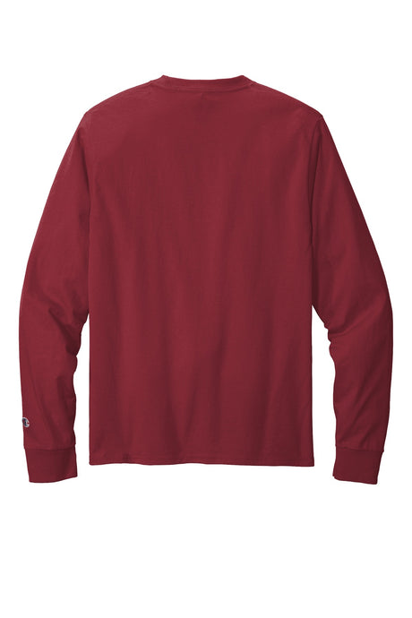 Champion Men's Heritage 5.2-Oz. Jersey Long Sleeve Tee Champion