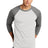 Next Level Unisex Tri-Blend 3/4-Sleeve Raglan Tee. Next Level Apparel