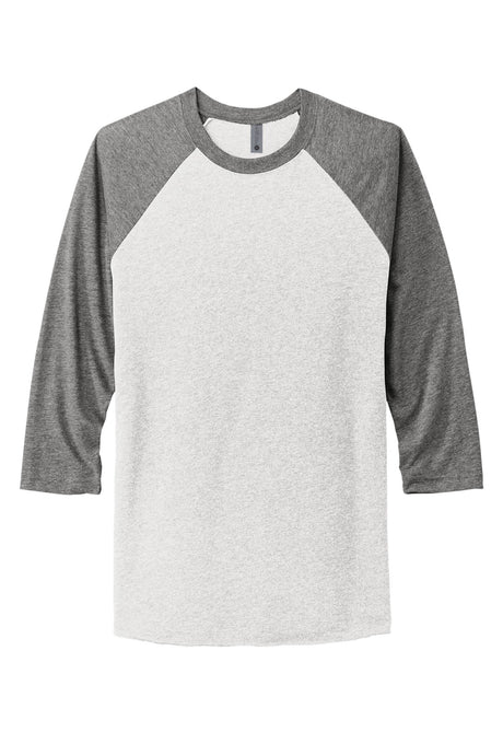 Next Level Unisex Tri-Blend 3/4-Sleeve Raglan Tee. Next Level Apparel