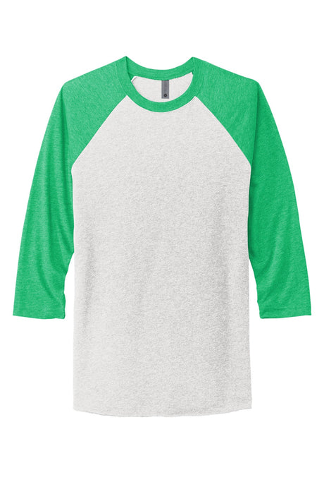 Next Level Unisex Tri-Blend 3/4-Sleeve Raglan Tee. Next Level Apparel