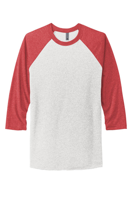 Next Level Unisex Tri-Blend 3/4-Sleeve Raglan Tee. Next Level Apparel