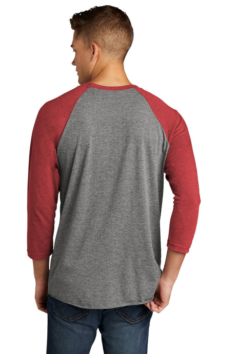 Next Level Unisex Tri-Blend 3/4-Sleeve Raglan Tee. Next Level Apparel