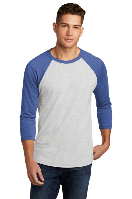 Next Level Unisex Tri-Blend 3/4-Sleeve Raglan Tee. Next Level Apparel