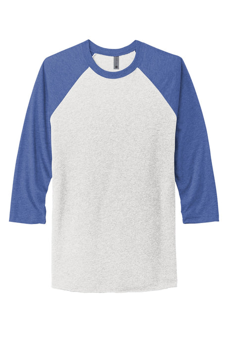 Next Level Unisex Tri-Blend 3/4-Sleeve Raglan Tee. Next Level Apparel