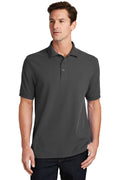 Port & Company - Men's Combed Ring Spun Pique Polo Mens Apparel Shirts & Tops