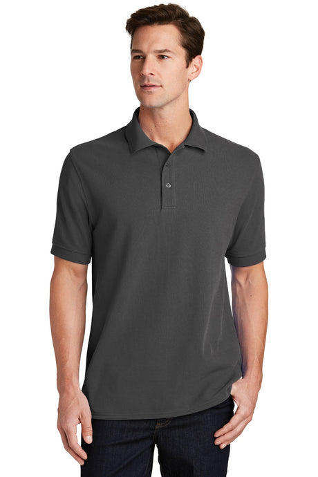 Port & Company - Men's Combed Ring Spun Pique Polo Mens Apparel Shirts & Tops