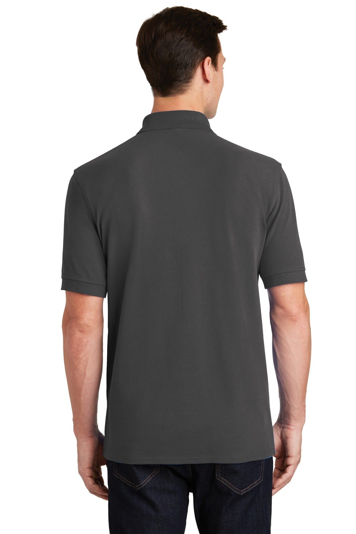 Port & Company - Men's Combed Ring Spun Pique Polo Mens Apparel Shirts & Tops