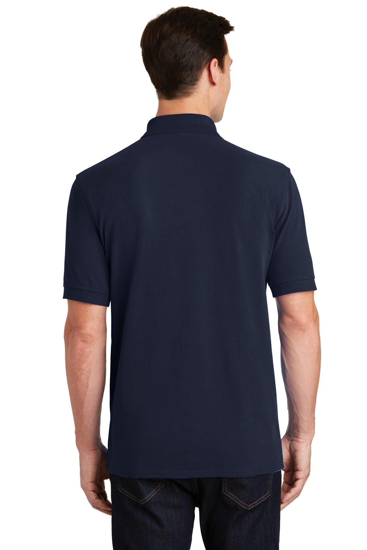 Port & Company - Men's Combed Ring Spun Pique Polo Mens Apparel Shirts & Tops