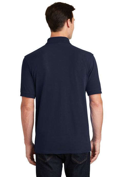 Port & Company - Men's Combed Ring Spun Pique Polo Mens Apparel Shirts & Tops