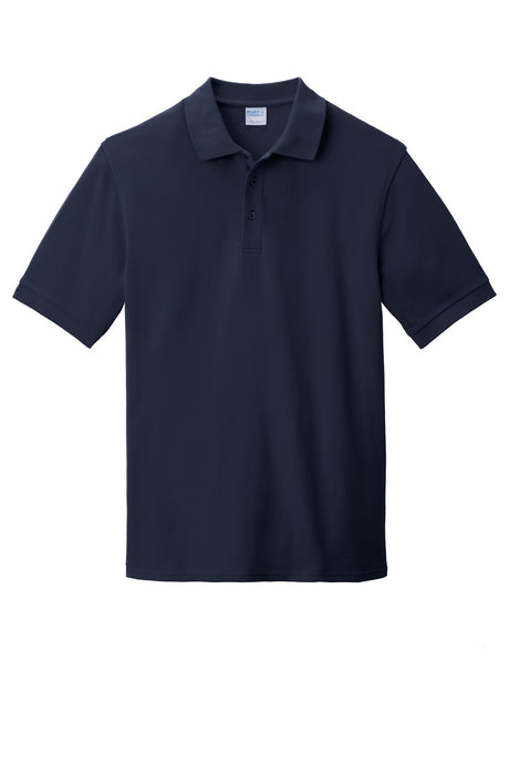 Port & Company - Men's Combed Ring Spun Pique Polo Mens Apparel Shirts & Tops