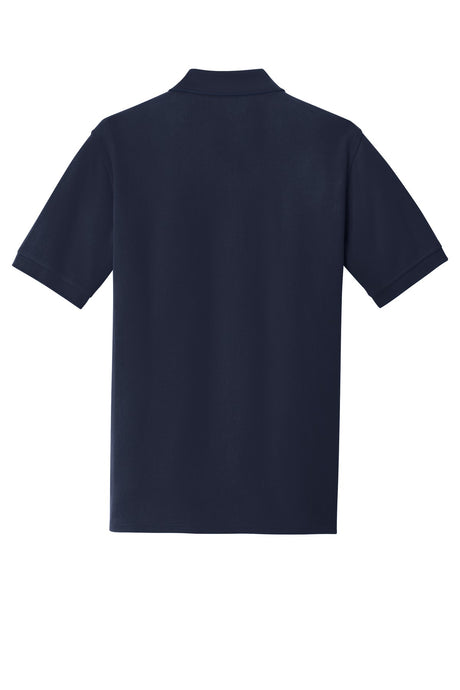 Port & Company - Men's Combed Ring Spun Pique Polo Mens Apparel Shirts & Tops