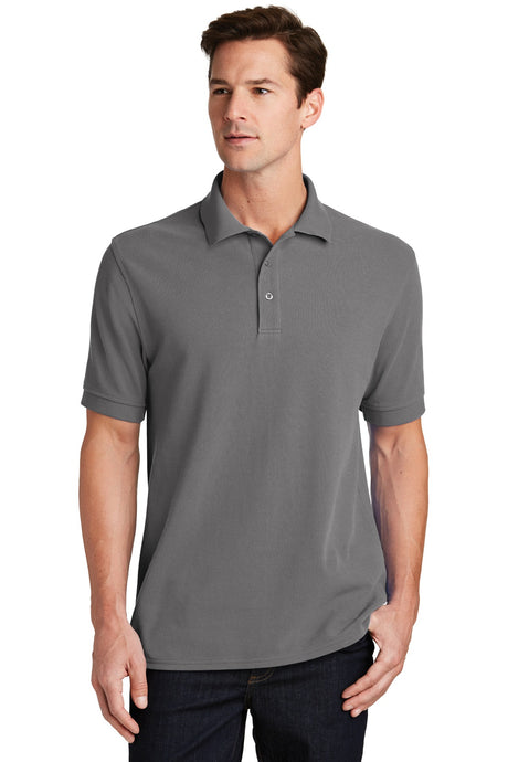 Port & Company - Men's Combed Ring Spun Pique Polo Mens Apparel Shirts & Tops