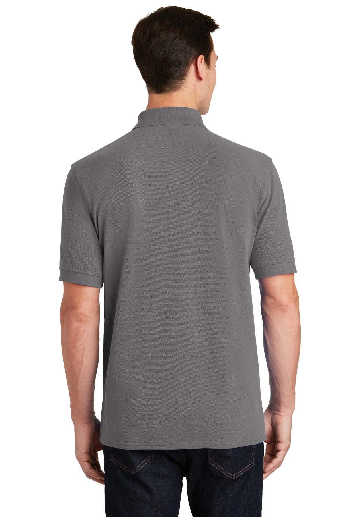 Port & Company - Men's Combed Ring Spun Pique Polo Mens Apparel Shirts & Tops