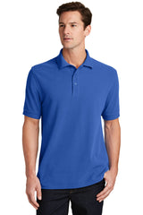 Port & Company - Men's Combed Ring Spun Pique Polo Mens Apparel Shirts & Tops