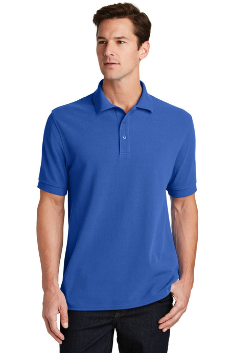 Port & Company - Men's Combed Ring Spun Pique Polo Mens Apparel Shirts & Tops