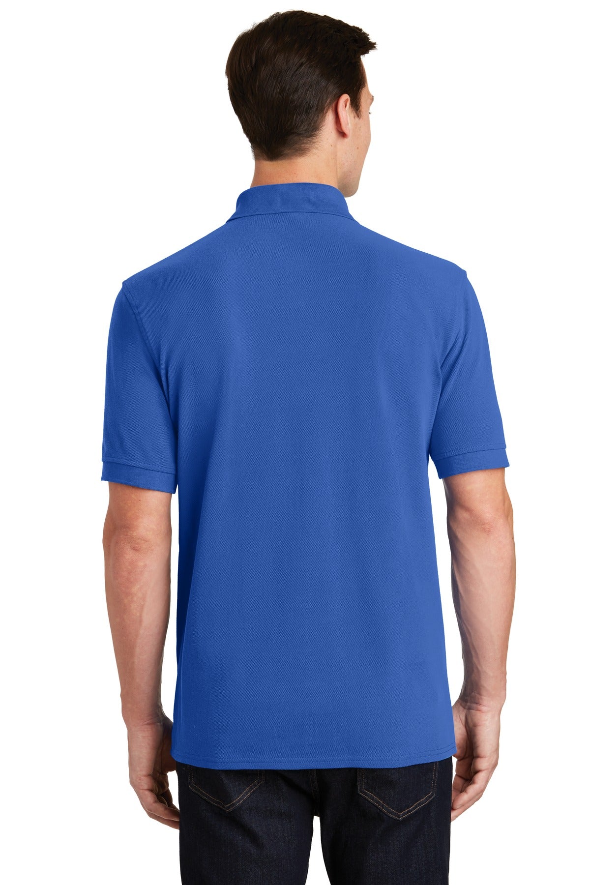 Port & Company - Men's Combed Ring Spun Pique Polo Mens Apparel Shirts & Tops