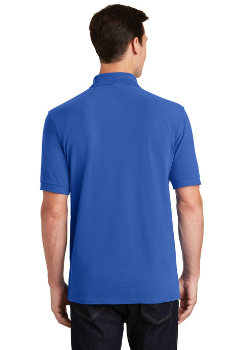 Port & Company - Men's Combed Ring Spun Pique Polo Mens Apparel Shirts & Tops