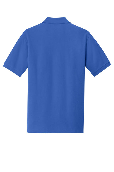 Port & Company - Men's Combed Ring Spun Pique Polo Mens Apparel Shirts & Tops