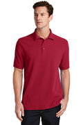 Port & Company - Men's Combed Ring Spun Pique Polo Mens Apparel Shirts & Tops