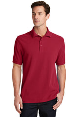 Port & Company - Men's Combed Ring Spun Pique Polo Mens Apparel Shirts & Tops