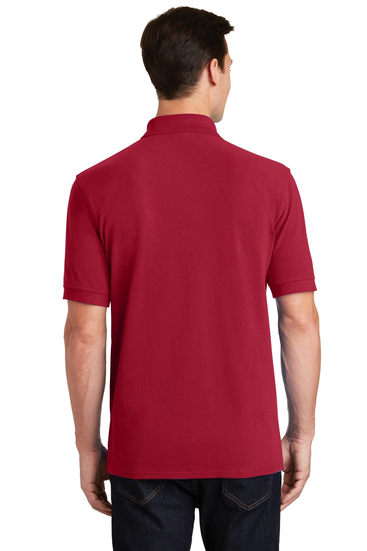 Port & Company - Men's Combed Ring Spun Pique Polo Mens Apparel Shirts & Tops