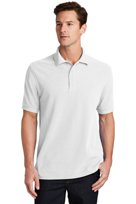 Port & Company - Men's Combed Ring Spun Pique Polo Mens Apparel Shirts & Tops