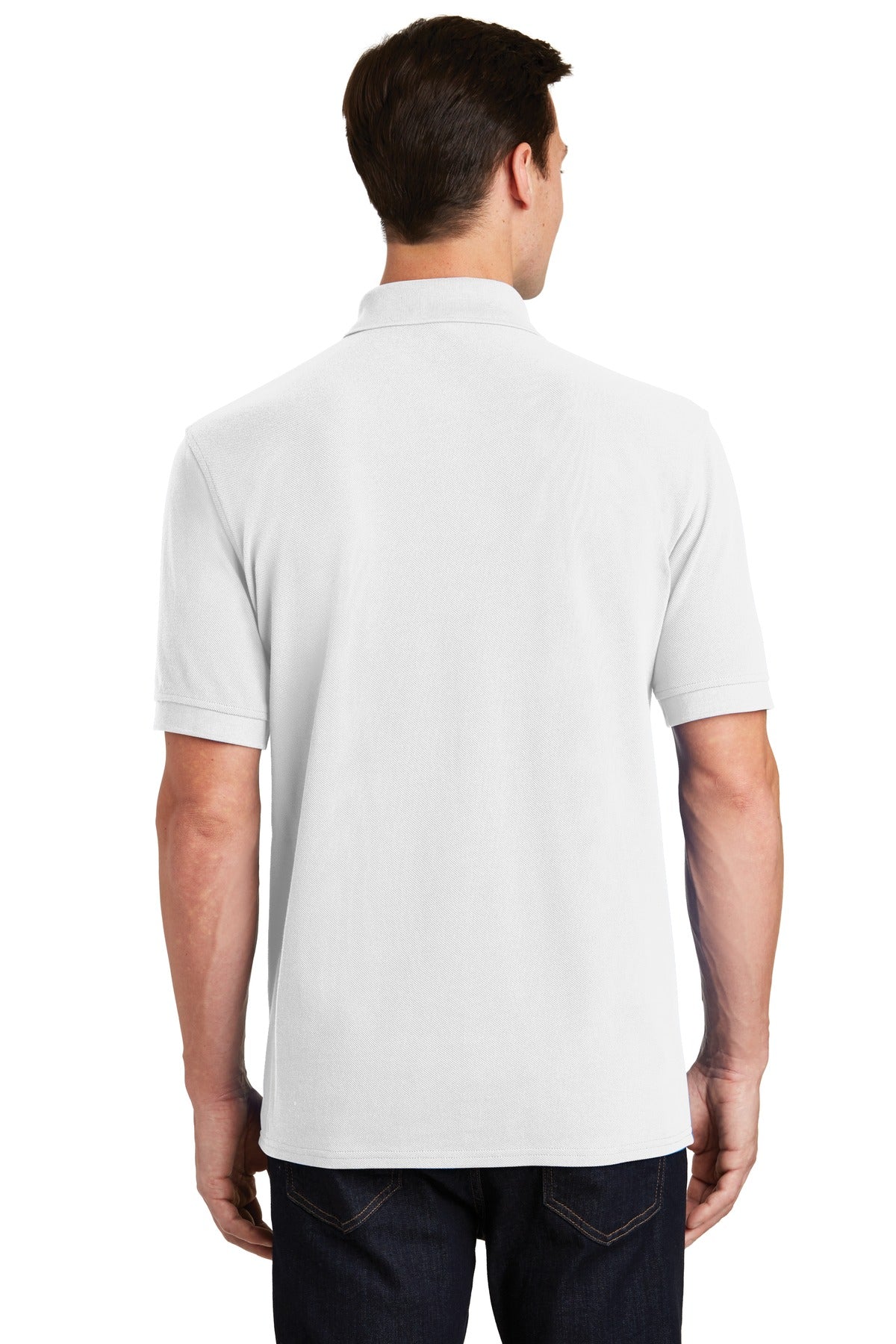 Port & Company - Men's Combed Ring Spun Pique Polo Mens Apparel Shirts & Tops