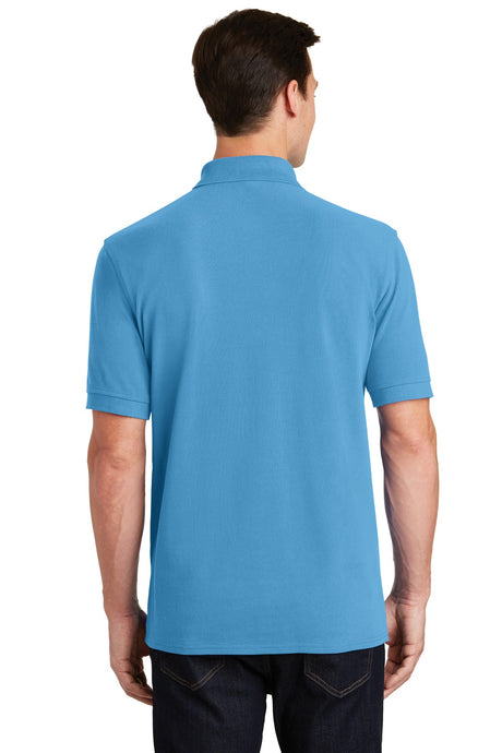 Port & Company - Men's Combed Ring Spun Pique Polo Mens Apparel Shirts & Tops