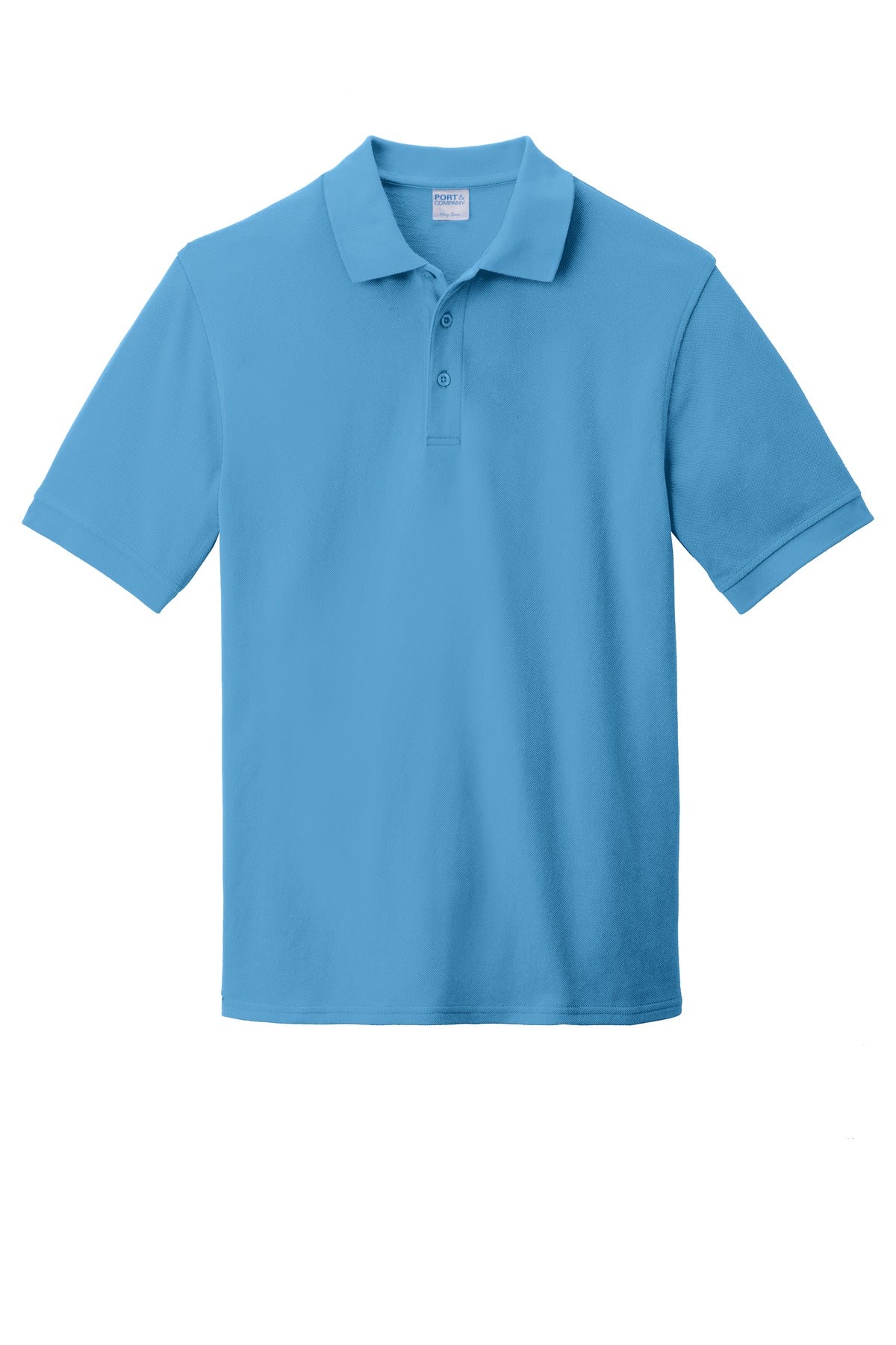 Port & Company - Men's Combed Ring Spun Pique Polo Mens Apparel Shirts & Tops