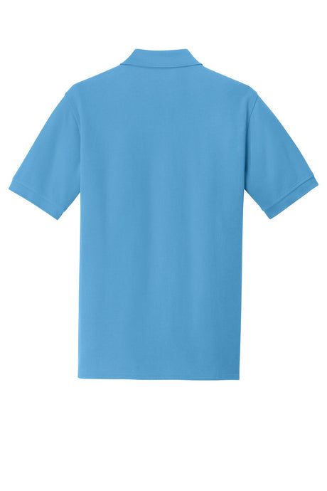 Port & Company - Men's Combed Ring Spun Pique Polo Mens Apparel Shirts & Tops