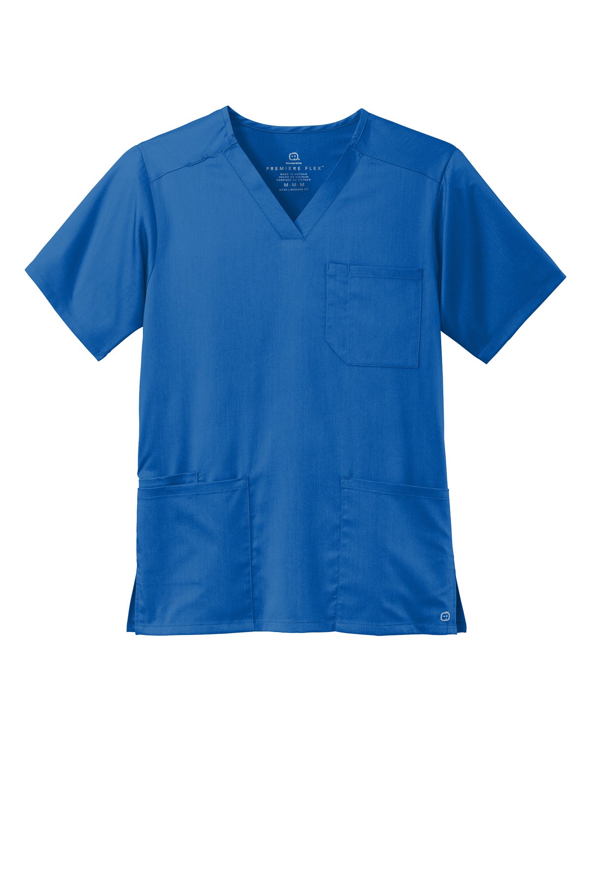 WonderWink Men's Premiere Flex V-Neck Top. WW5068