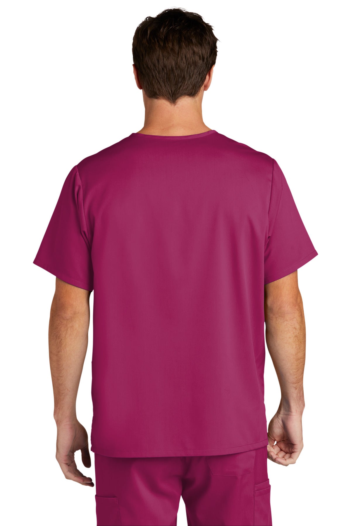 WonderWink Men's Premiere Flex V-Neck Top. WW5068