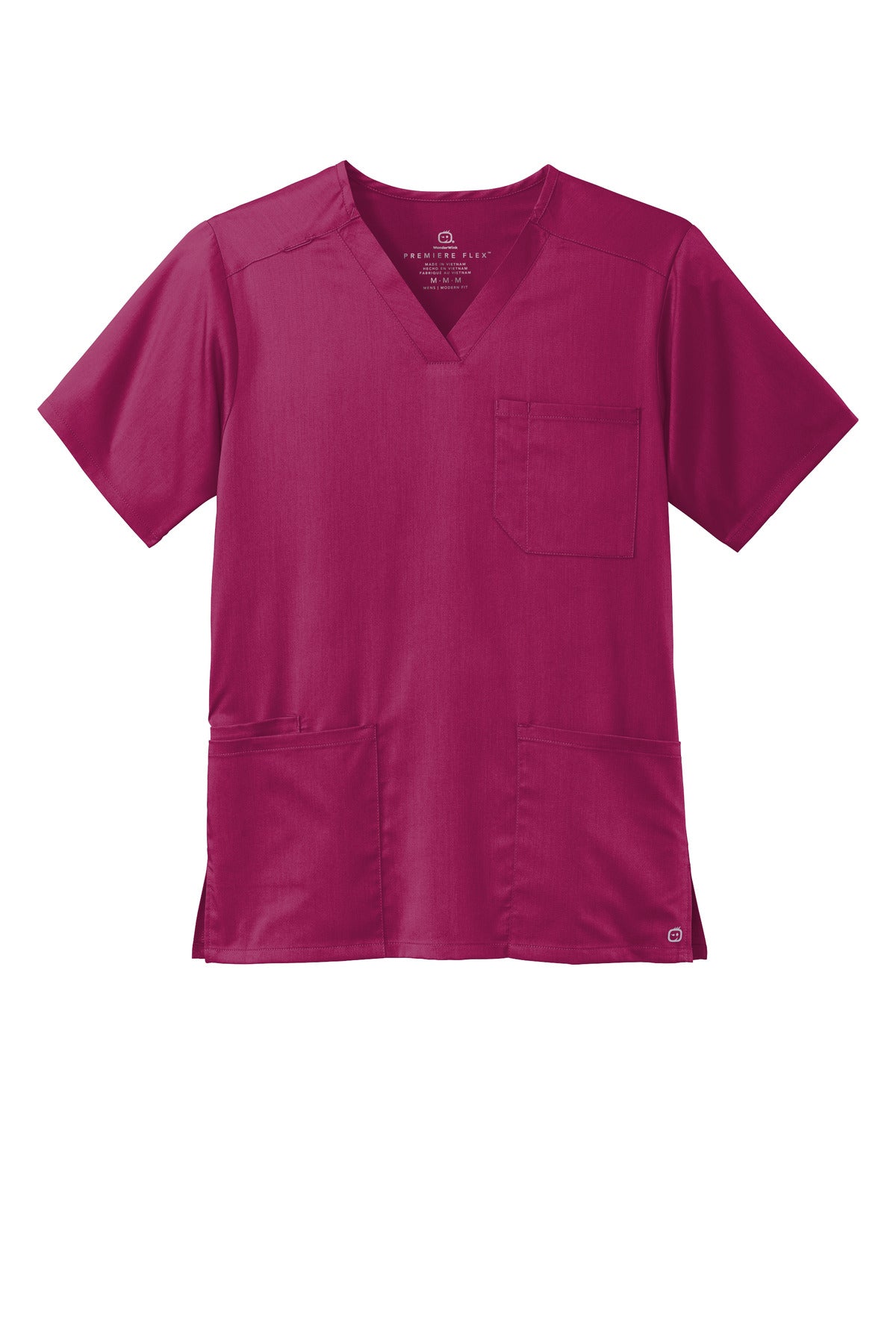WonderWink Men's Premiere Flex V-Neck Top. WW5068
