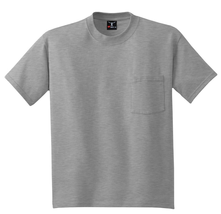 Hanes Men's Beefy 100% Cotton T-Shirt with Pocket Hanes