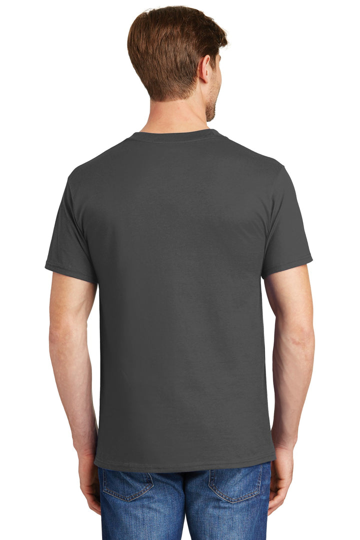 Hanes Men's Beefy 100% Cotton T-Shirt with Pocket Hanes