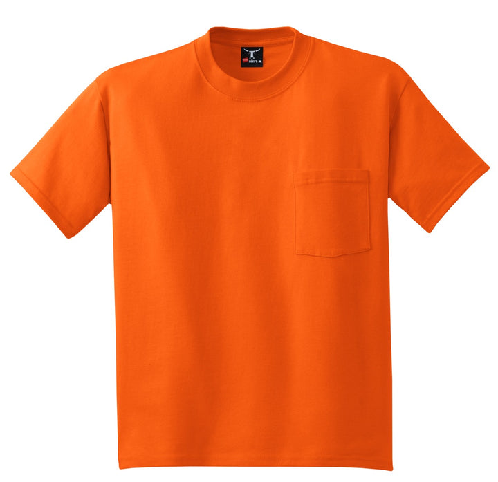 Hanes Men's Beefy 100% Cotton T-Shirt with Pocket Hanes