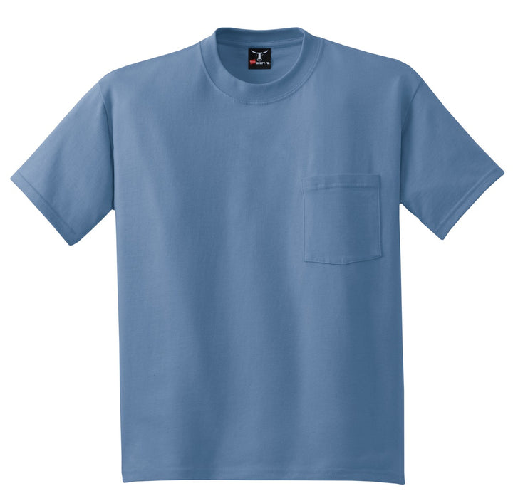 Hanes Men's Beefy 100% Cotton T-Shirt with Pocket Hanes