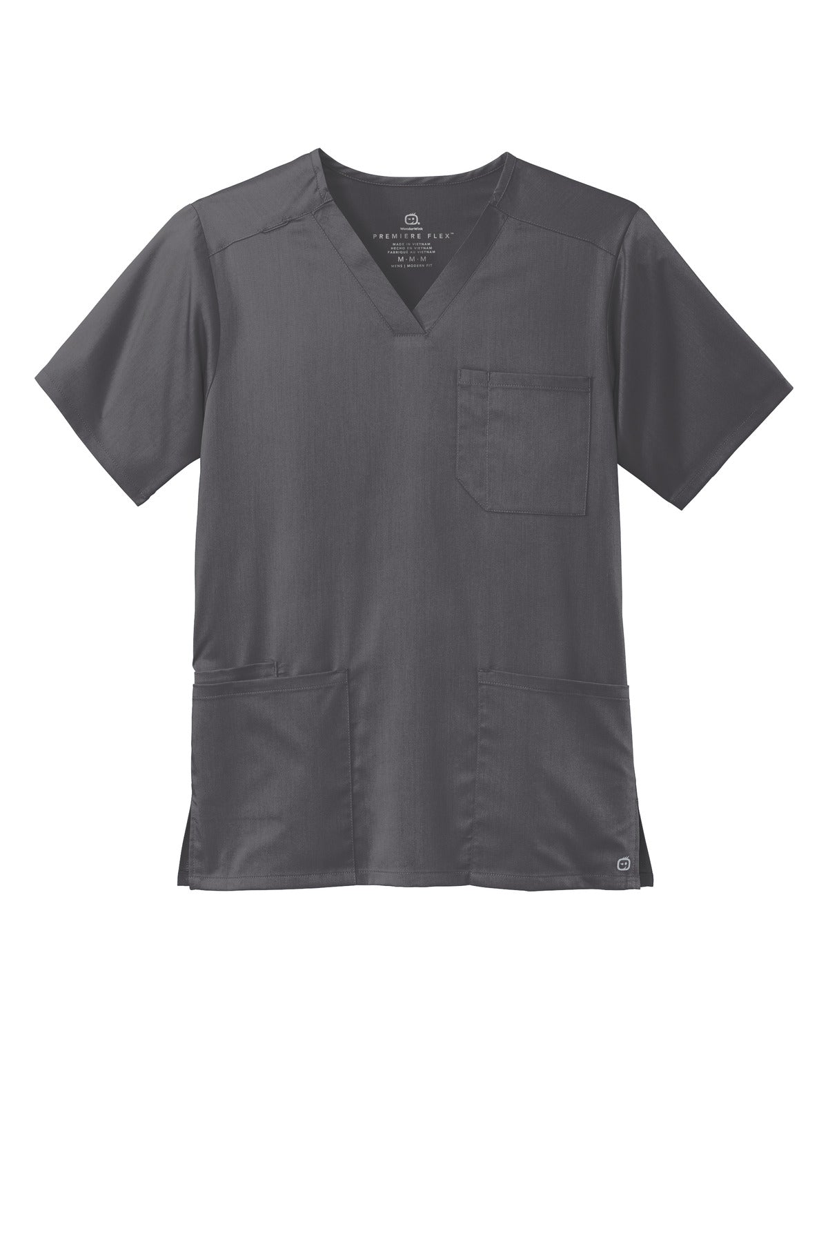 WonderWink Men's Premiere Flex V-Neck Top. WW5068