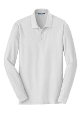 Port Authority Men's   Long Sleeve Core Classic Pique Polo-3