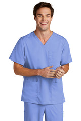 WonderWink Men's Premiere Flex V-Neck Top. WW5068