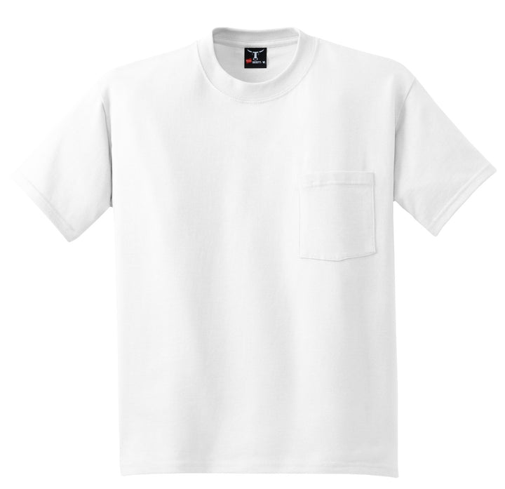 Hanes Men's Beefy 100% Cotton T-Shirt with Pocket Hanes