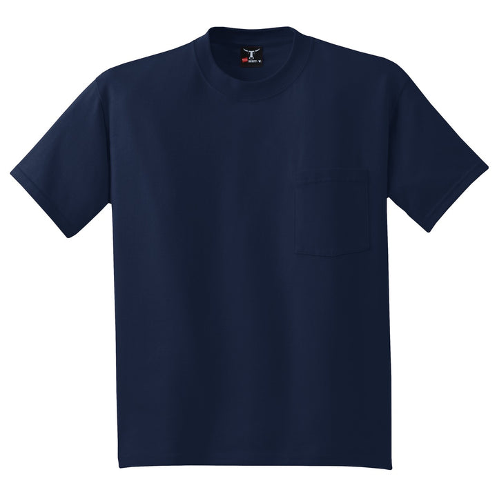 Hanes Men's Beefy 100% Cotton T-Shirt with Pocket Hanes