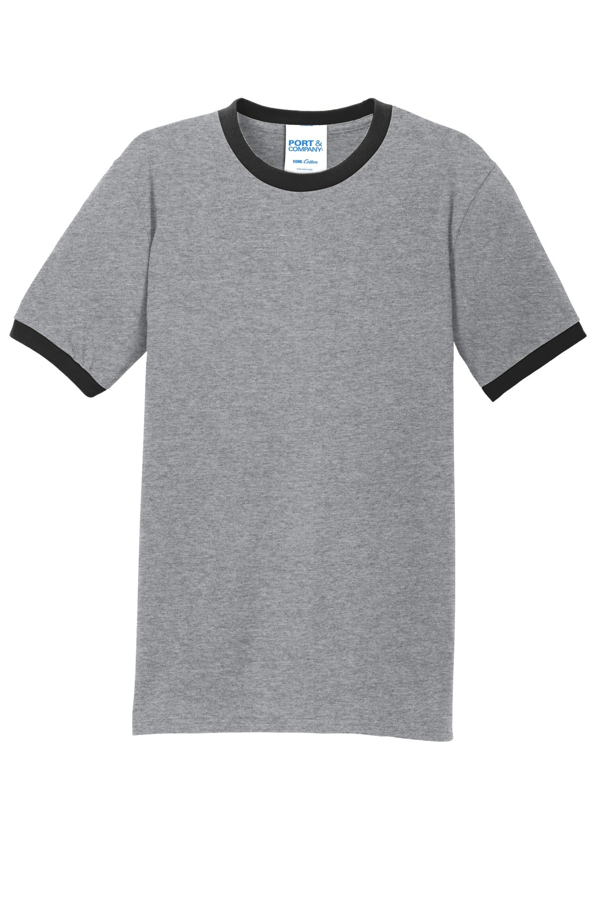 Port & Company - Men's Core Cotton Ringer Tee