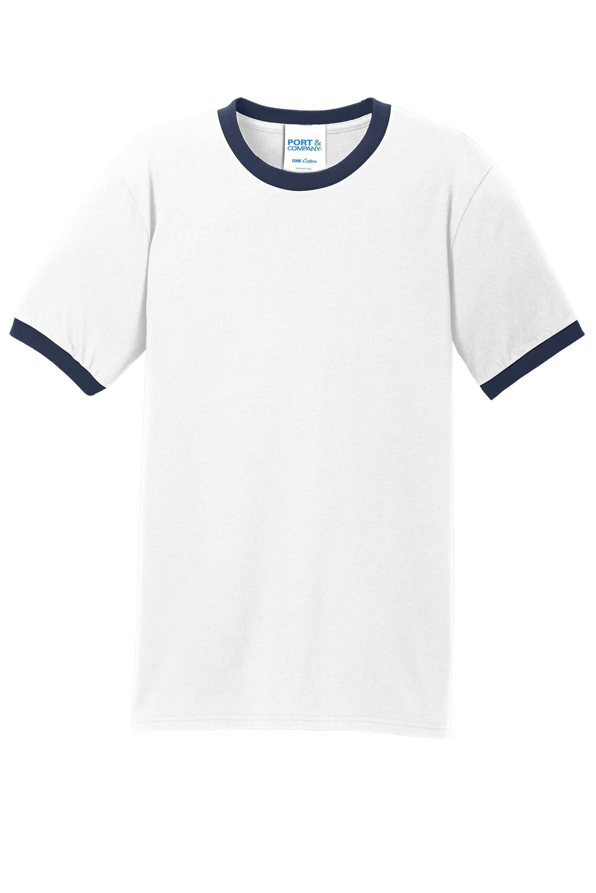 Port & Company - Men's Core Cotton Ringer Tee