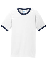 Port & Company - Men's Core Cotton Ringer Tee