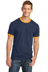 Port & Company - Men's Core Cotton Ringer Tee
