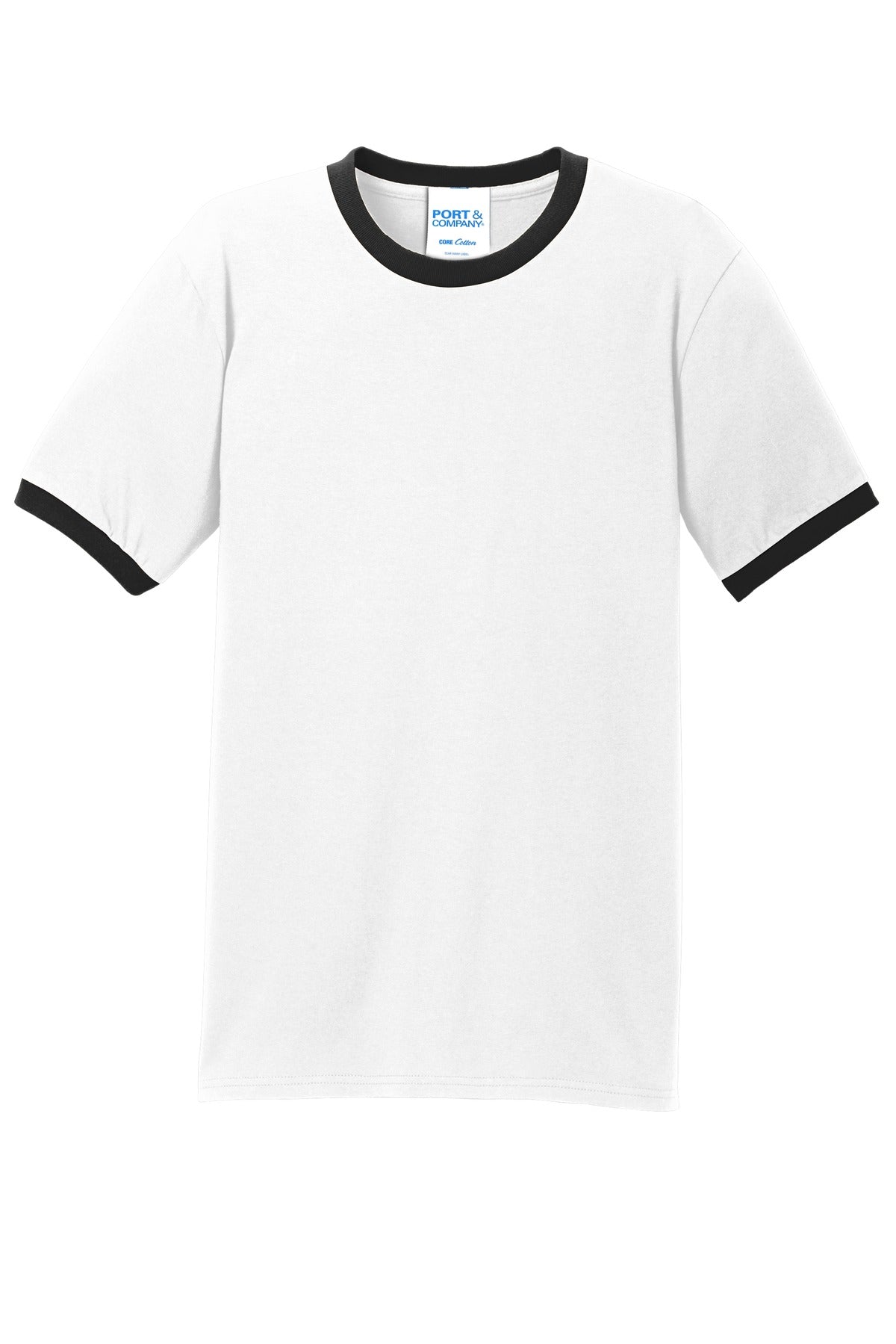 Port & Company - Men's Core Cotton Ringer Tee