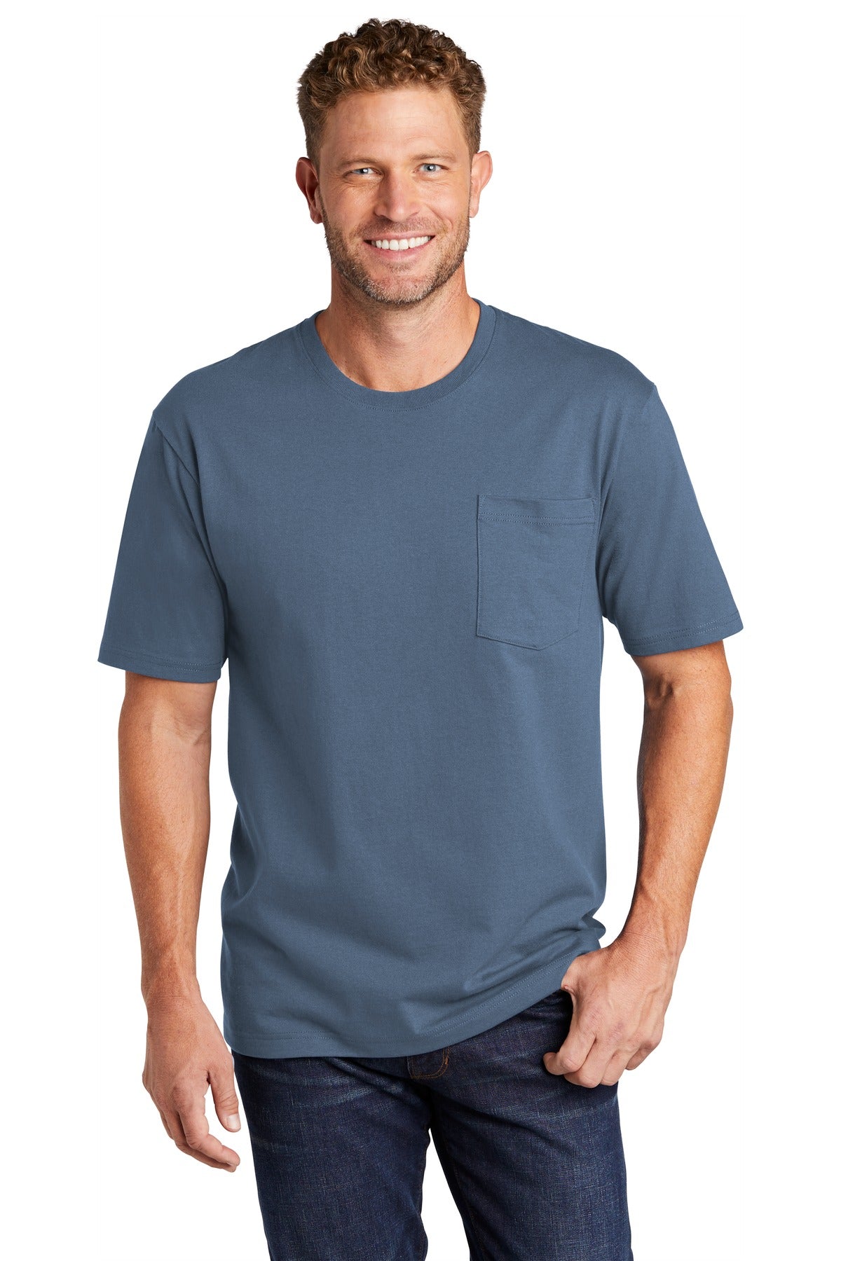 CornerStone Men's Workwear Pocket Tee. CS430 CornerStone