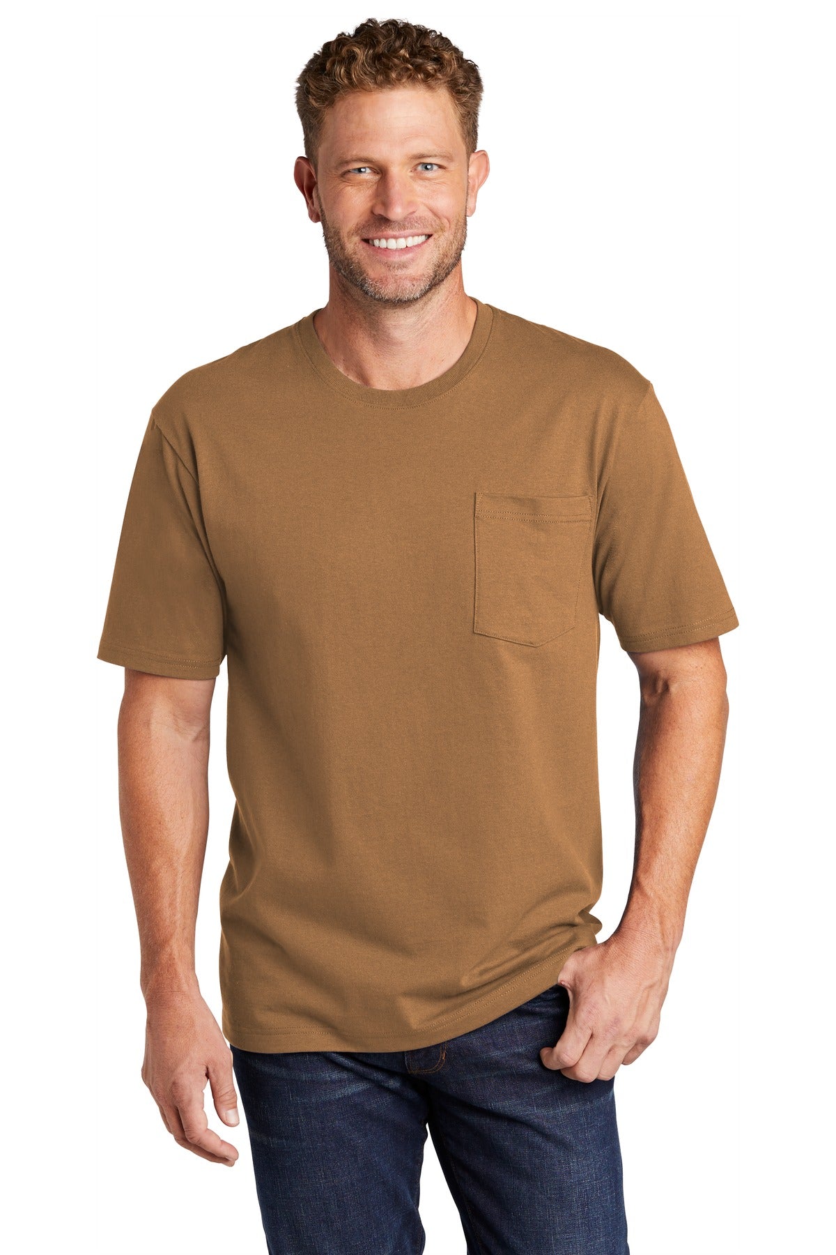 CornerStone Men's Workwear Pocket Tee. CS430 CornerStone