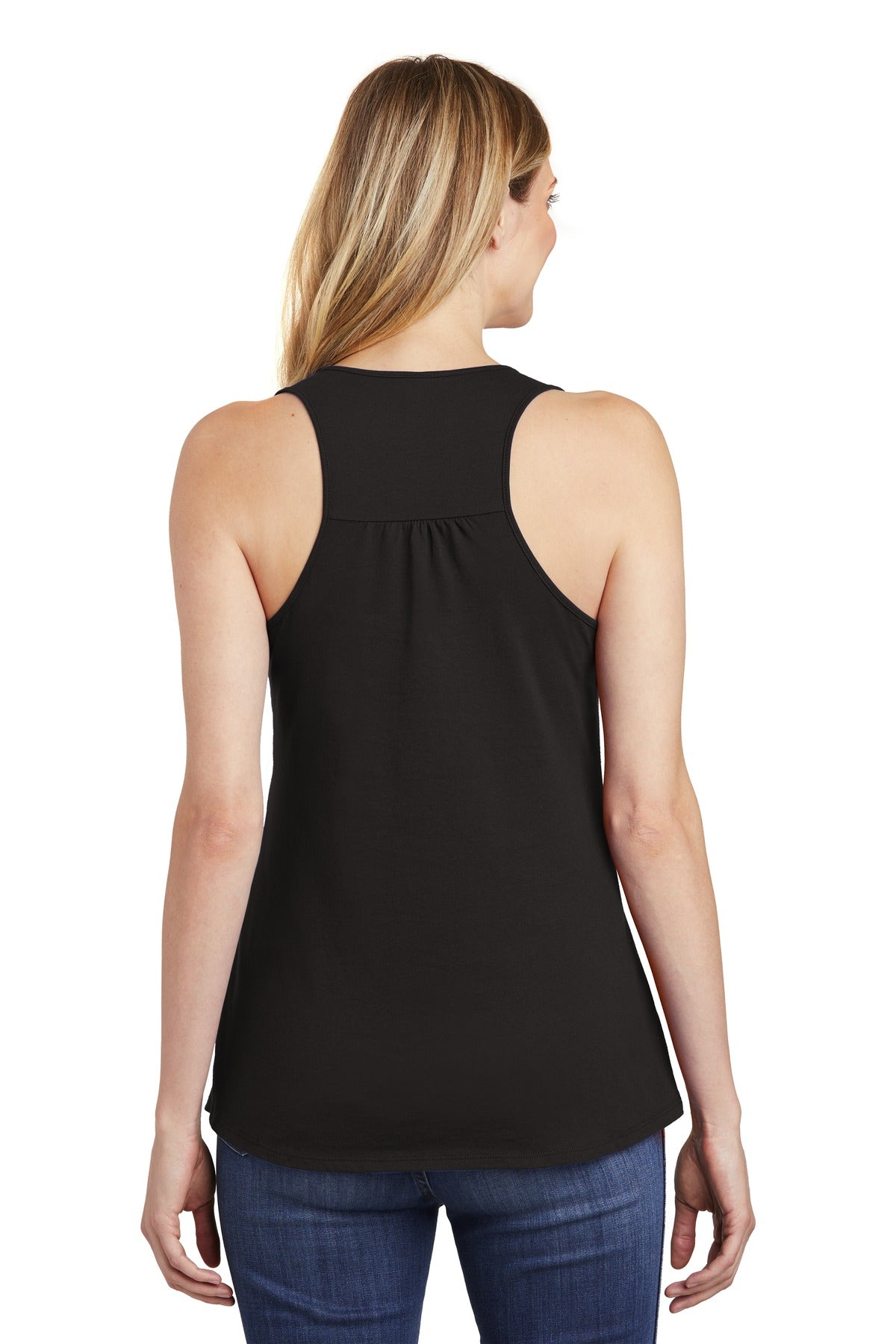 District Women's V.I.T. Gathered Back Tank. DT6302 District